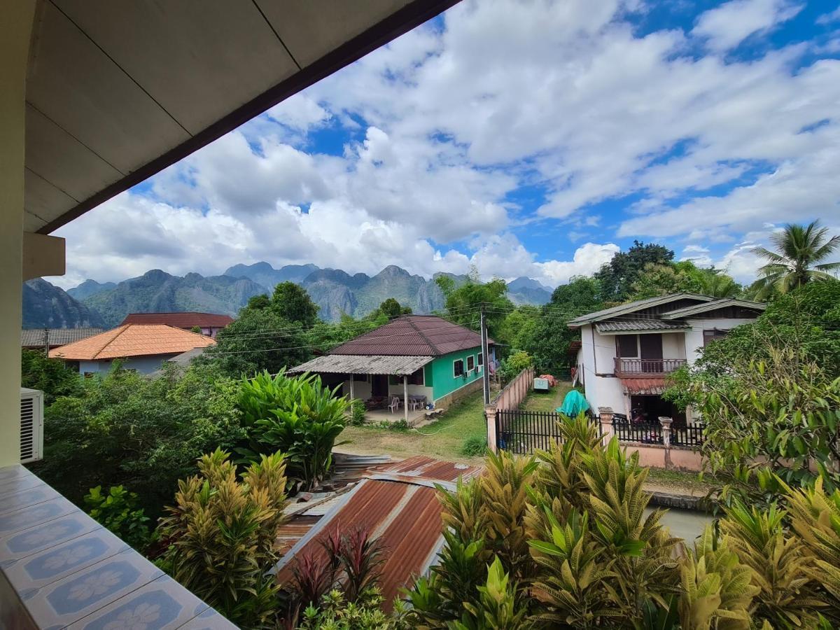 Saphaothong Guesthouse Vang Vieng Buitenkant foto